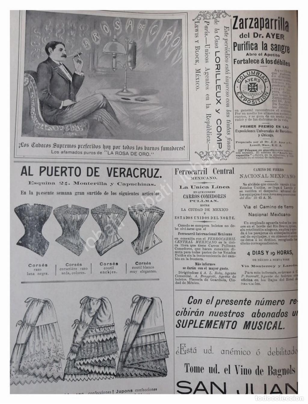 Collezionismo di affissi: CARTEL PUBLICITARIO ANTIGUO DE 1896 ORIGINAL