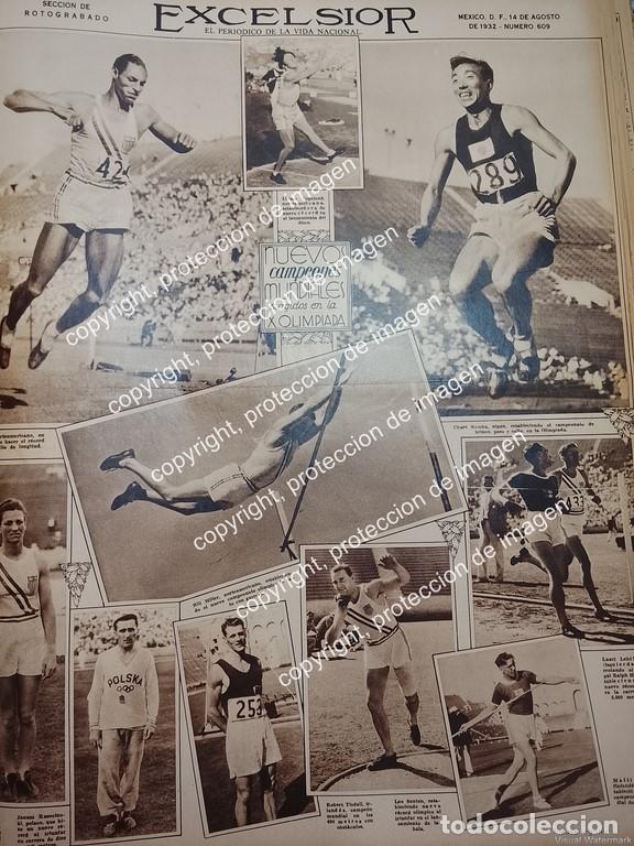 Collezionismo di affissi: AFICHE ANTIGUO. CAMPEONES MUNDIALES DE LAS OLIMPIADAS DE 1932