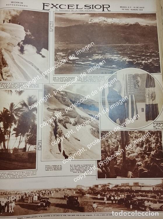 Collezionismo di affissi: AFICHE ANTIGUO. VARIOS LUGARES DE MEXICO 1932 /LDM