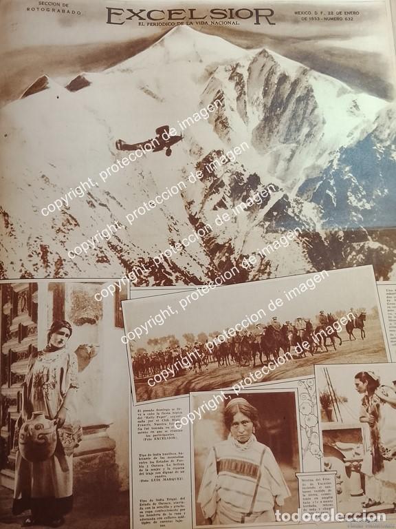 Collezionismo di affissi: PORTADA ANTIGUA. AVION SOBRE EL HIMALAYA Y OTROS 1932