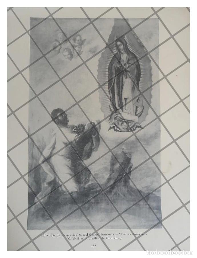 Sammeln von Plakaten: LITOGRAFIA ANTIGUA TERCERA APARICION A JUAN DIEGO 193