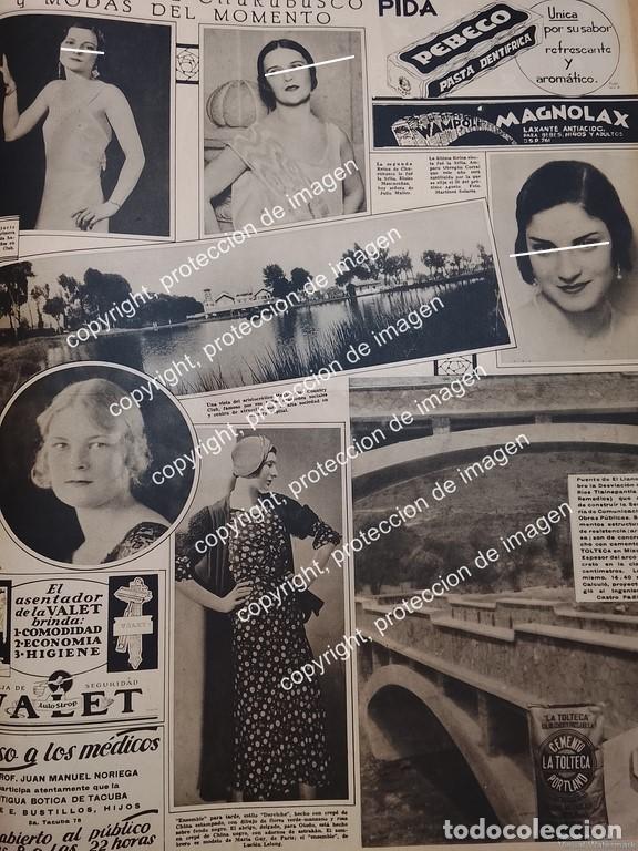 Collectionnisme d'affiches: AFICHE ANTIGUO. &Ntilde;AS REYNAS DE CHURUBUSCO, AMPARO OBREGON Y MAS 1932
