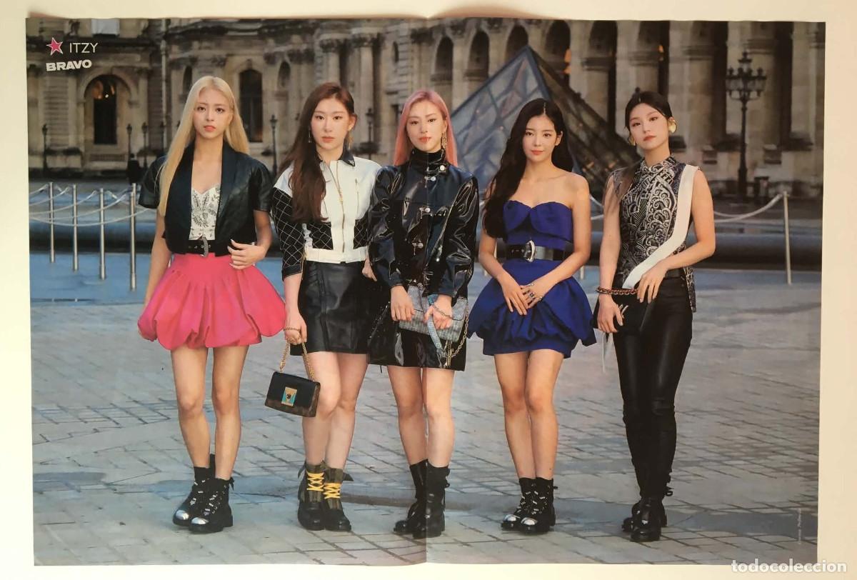 Coleccionismo de carteles: ITZY / The Boyz Double-Sided Poster A3 - Bravo Magazine Bulgaria Music K-Pop