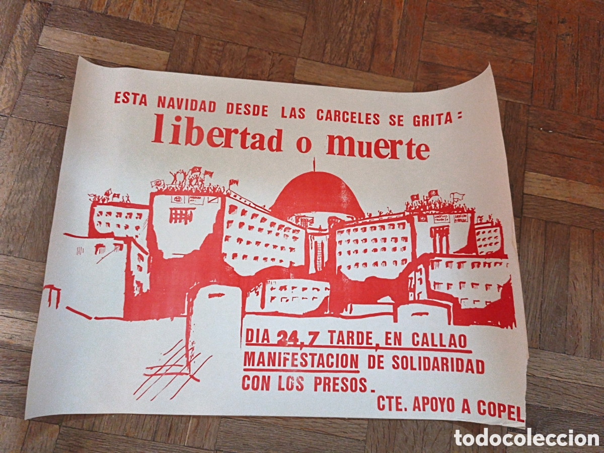Coleccionismo de carteles: Poster Copel. Libertad o muerte