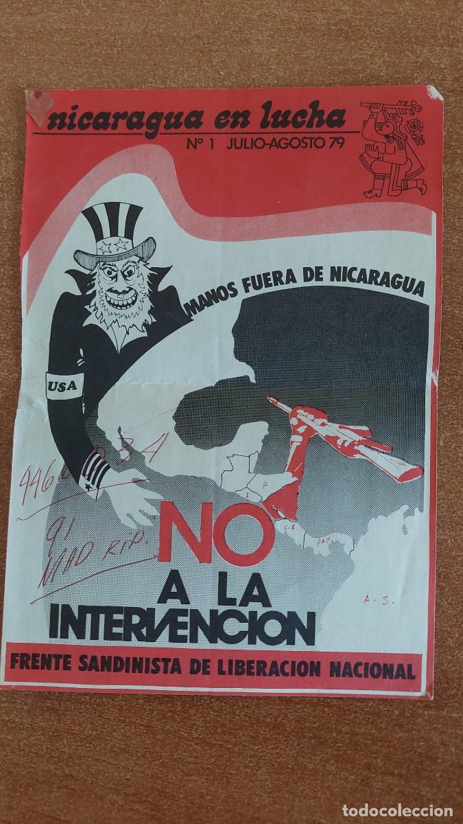 Coleccionismo de carteles: Cartel Frente Sandinista de Liberaci&oacute;n Nacional Nicaragua 1979