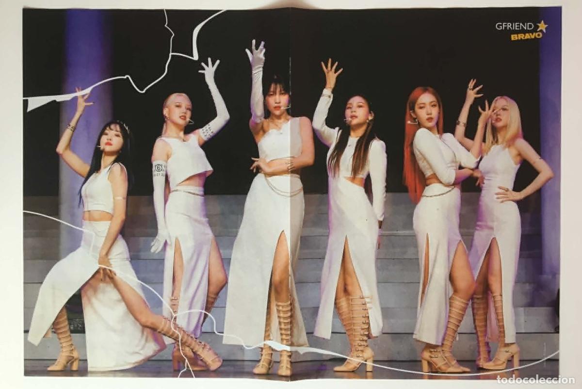 Coleccionismo de carteles: GFriend / Jace Norman Double-Sided Poster A3 - Bravo Magazine Bulgaria Music K-Pop