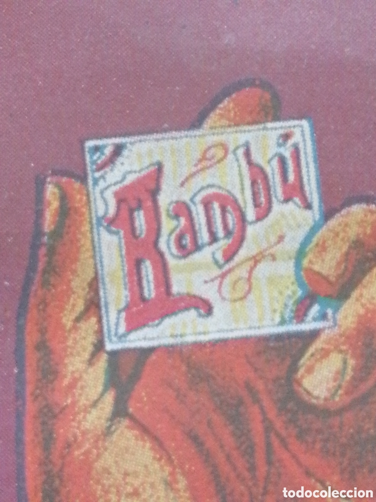 Coleccionismo de carteles: PAPEL DE FUMAR BAMBU CARTEL - Foto 8