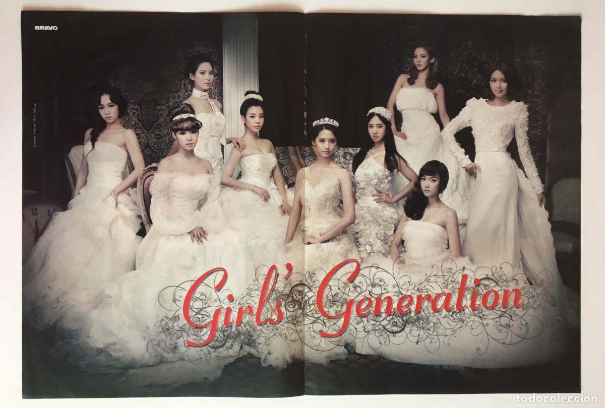Coleccionismo de carteles: Girls' Generation SNSD / Josh Hutcherson Double-Sided Poster A3 - Bravo Magazine Bulgaria K-Pop