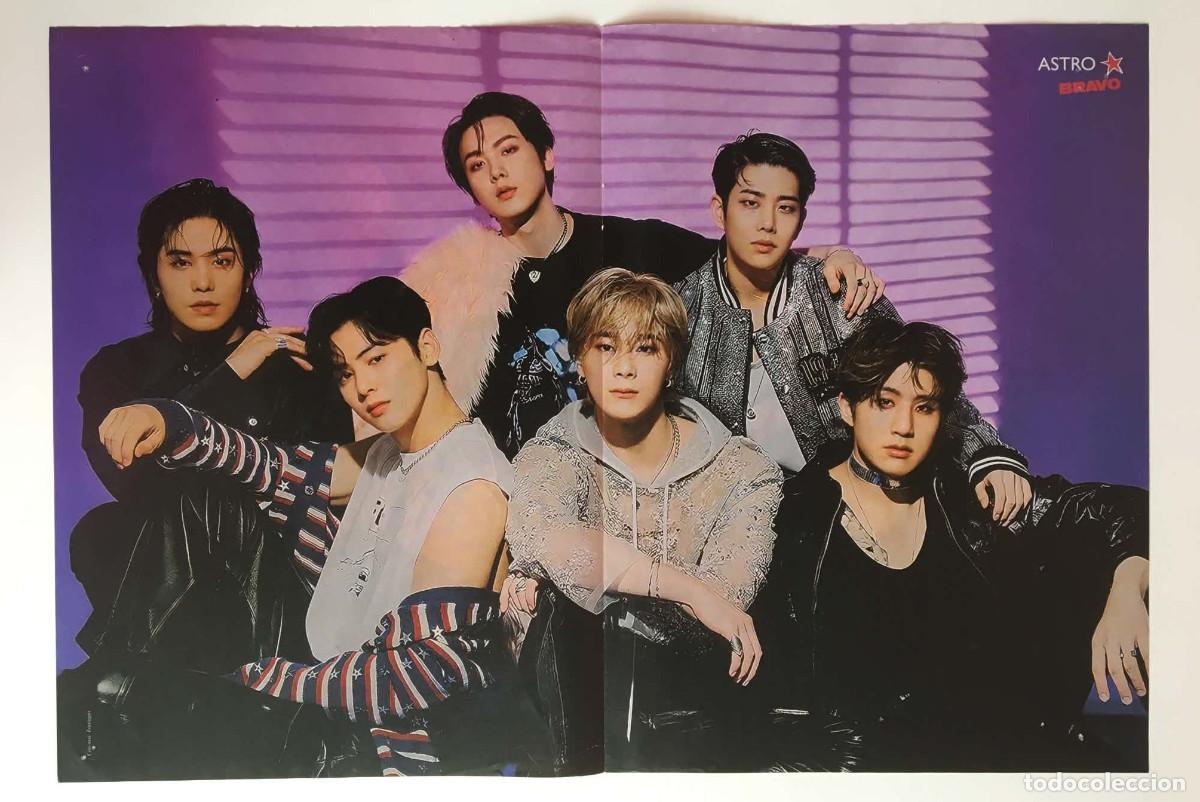 Coleccionismo de carteles: ASTRO / Yungblud Double-Sided Poster A3 - Bravo Magazine Bulgaria Music K-Pop