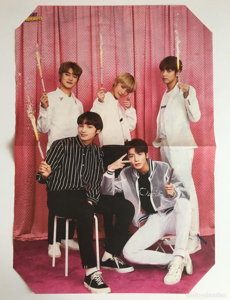 Coleccionismo de carteles: Tomorrow x Together TXT / Yoanna Double-Sided A3 Poster - Bravo Magazine Bulgaria Music K-Pop