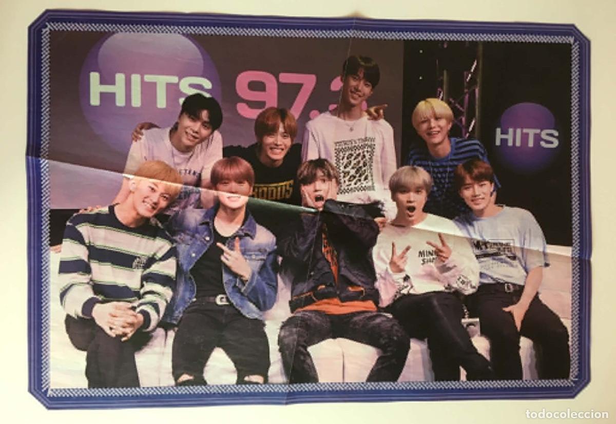 Coleccionismo de carteles: NCT 127 / Hero Fiennes-Tiffin Double-Sided Poster - Bravo Magazine Bulgaria Music K-Pop Movie