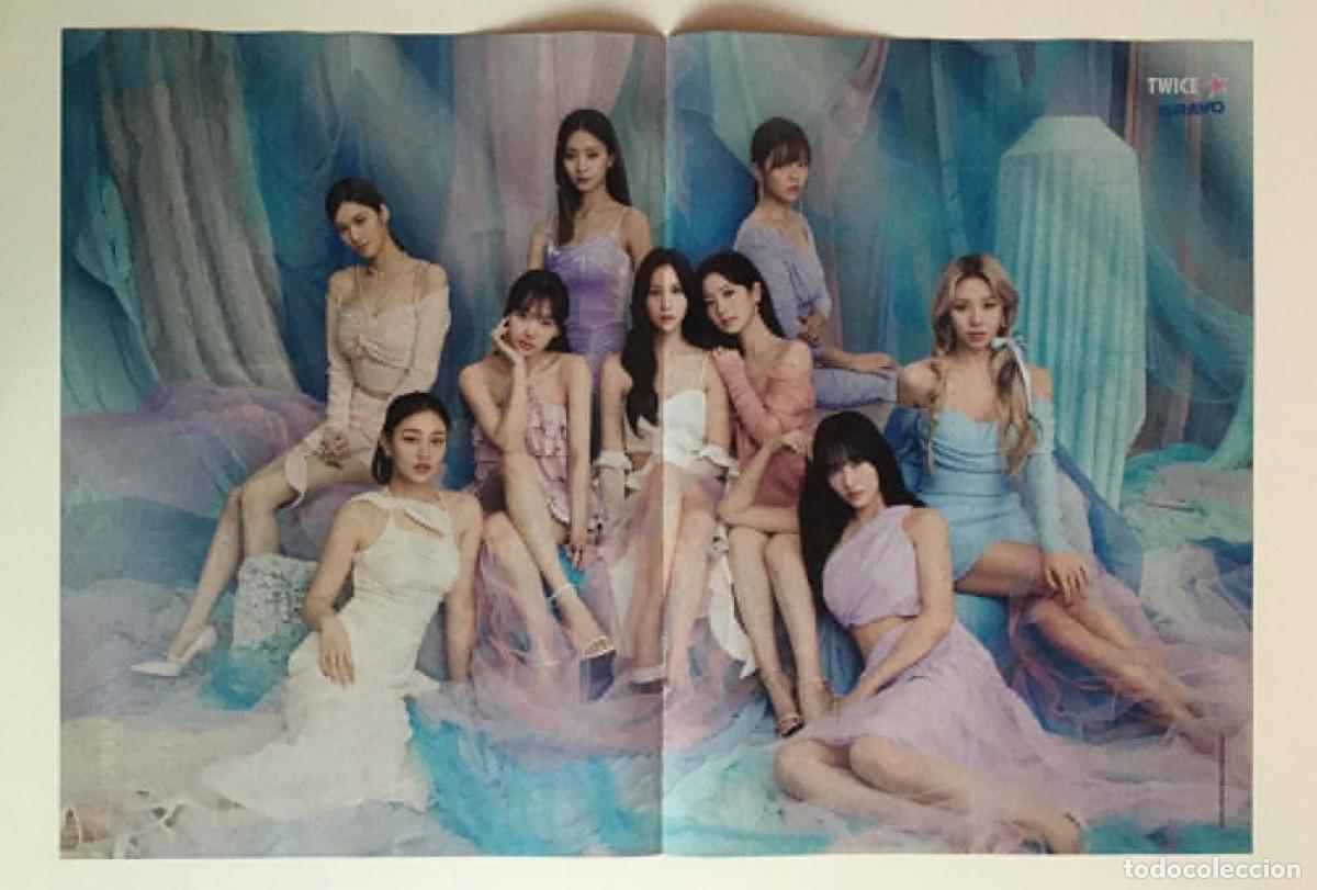 Coleccionismo de carteles: TWICE / Dara Ekimova Original Double-Sided Poster A3 - Bravo Magazine Bulgaria Music K-Pop