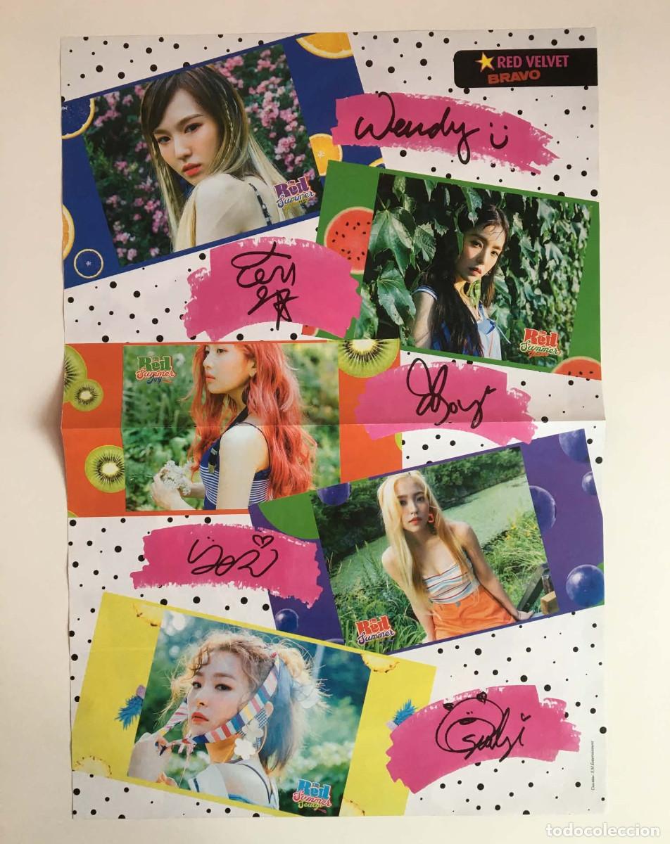 Coleccionismo de carteles: Red Velvet / Shawn Mendes Original Double-Sided Poster A3 - Bravo Magazine Bulgaria Music K-Pop