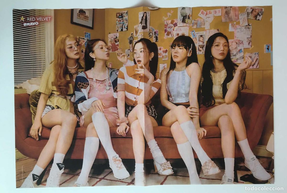 Coleccionismo de carteles: Red Velvet / CNCO Original Double-Sided Poster A3 - Bravo Magazine Bulgaria Music K-Pop