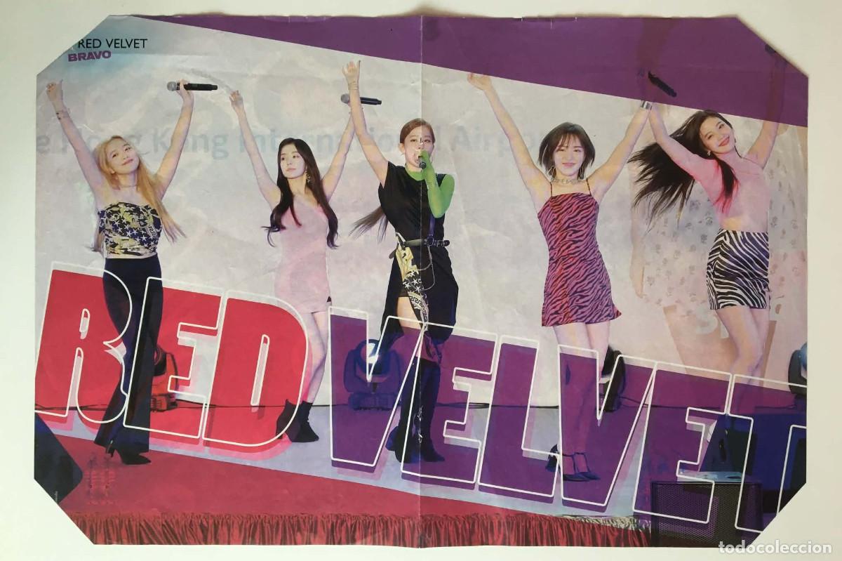 Coleccionismo de carteles: Red Velvet / Riverdale Cast Original Double-Sided Poster A3 - Bravo Magazine Bulgaria Music K-Pop