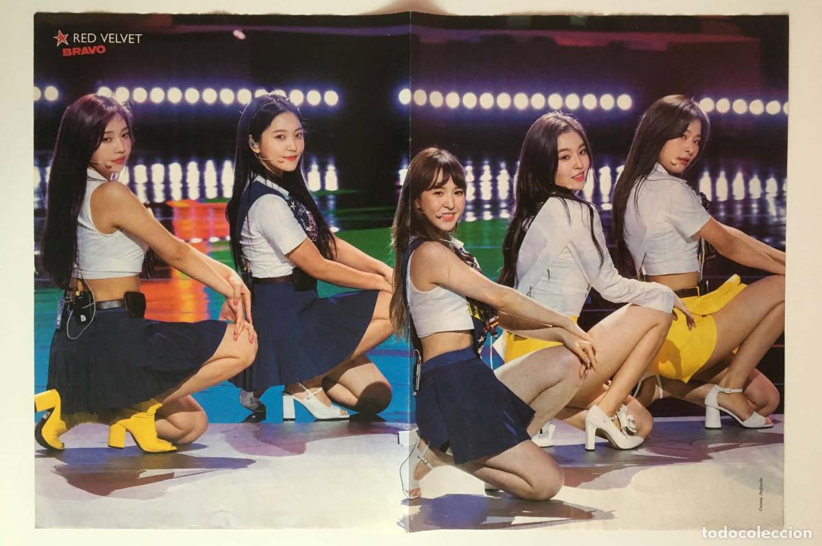 Coleccionismo de carteles: Red Velvet / Anne-Marie Original Double-Sided Poster A3 - Bravo Magazine Bulgaria Music K-Pop