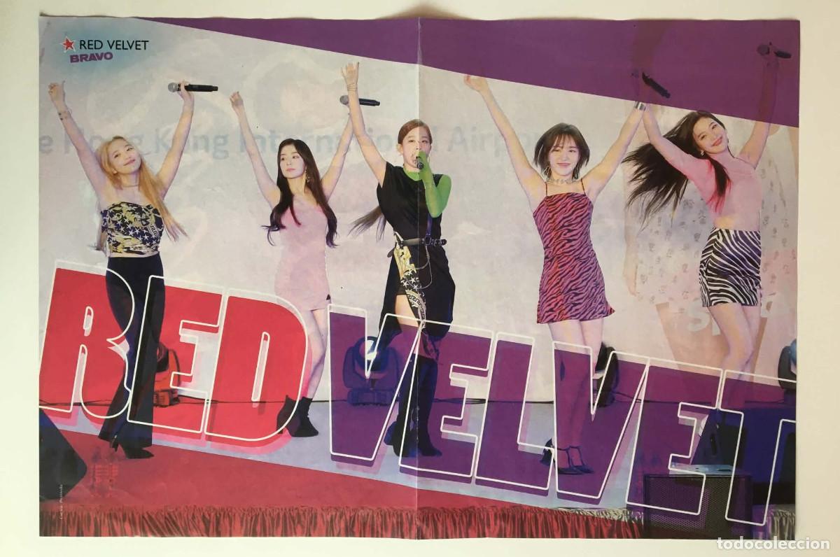 Coleccionismo de carteles: Red Velvet / Riverdale Cast Double-Sided Poster A3 - Bravo Magazine Bulgaria Music K-Pop TV Series