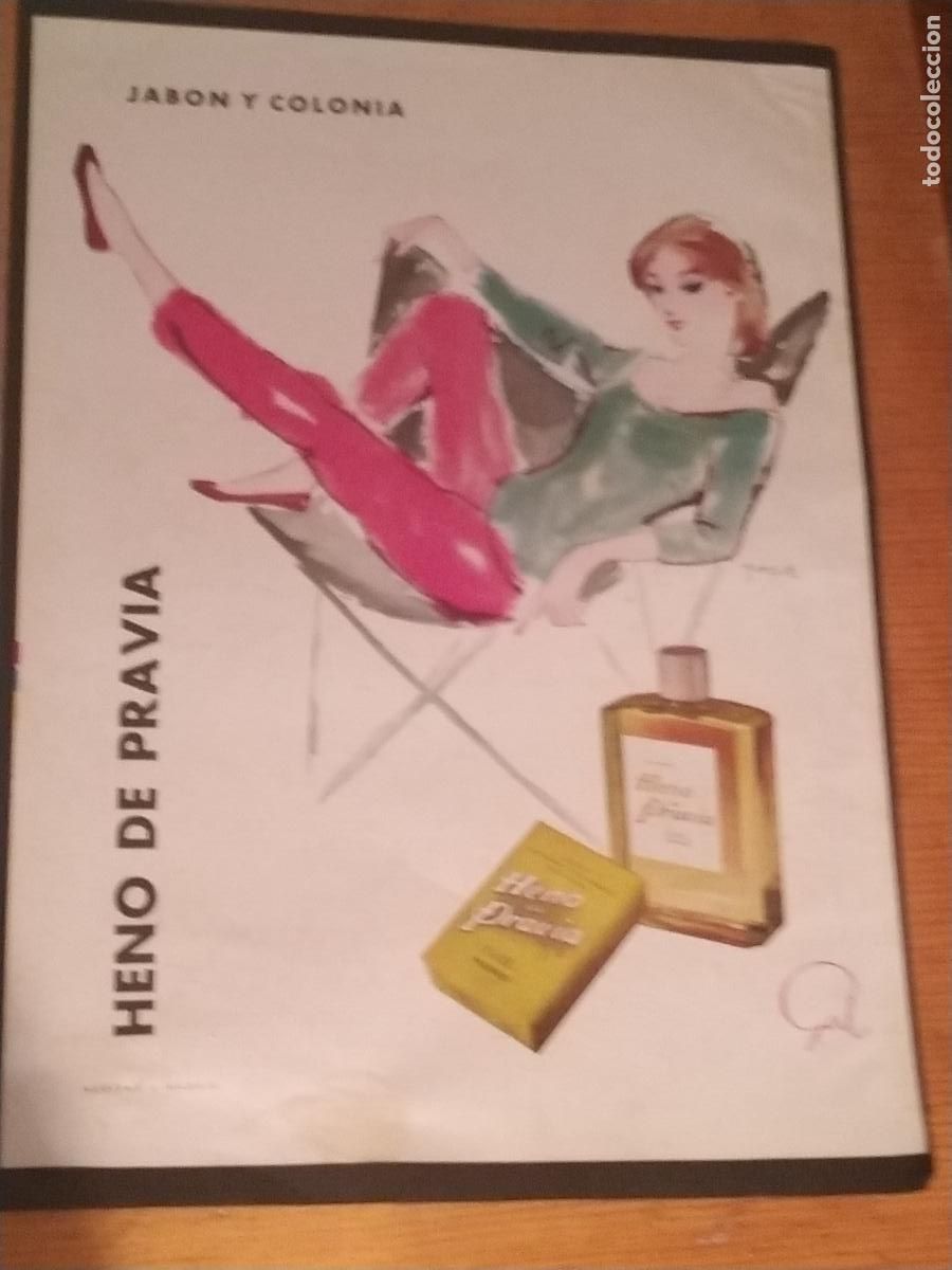 Coleccionismo de carteles: Cartel jab&oacute;n colonia Eno de Pravia de Gal c. 1960 Firmado Poza