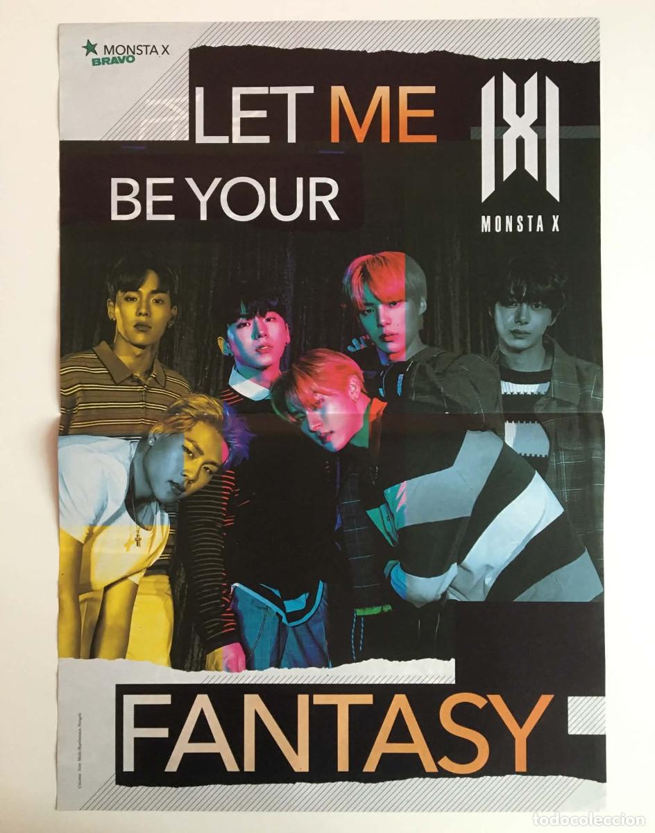 Coleccionismo de carteles: Monsta X / Cursed Katherine Langford Double-Sided Poster A3 - Bravo Bulgaria Music K-Pop TV Series