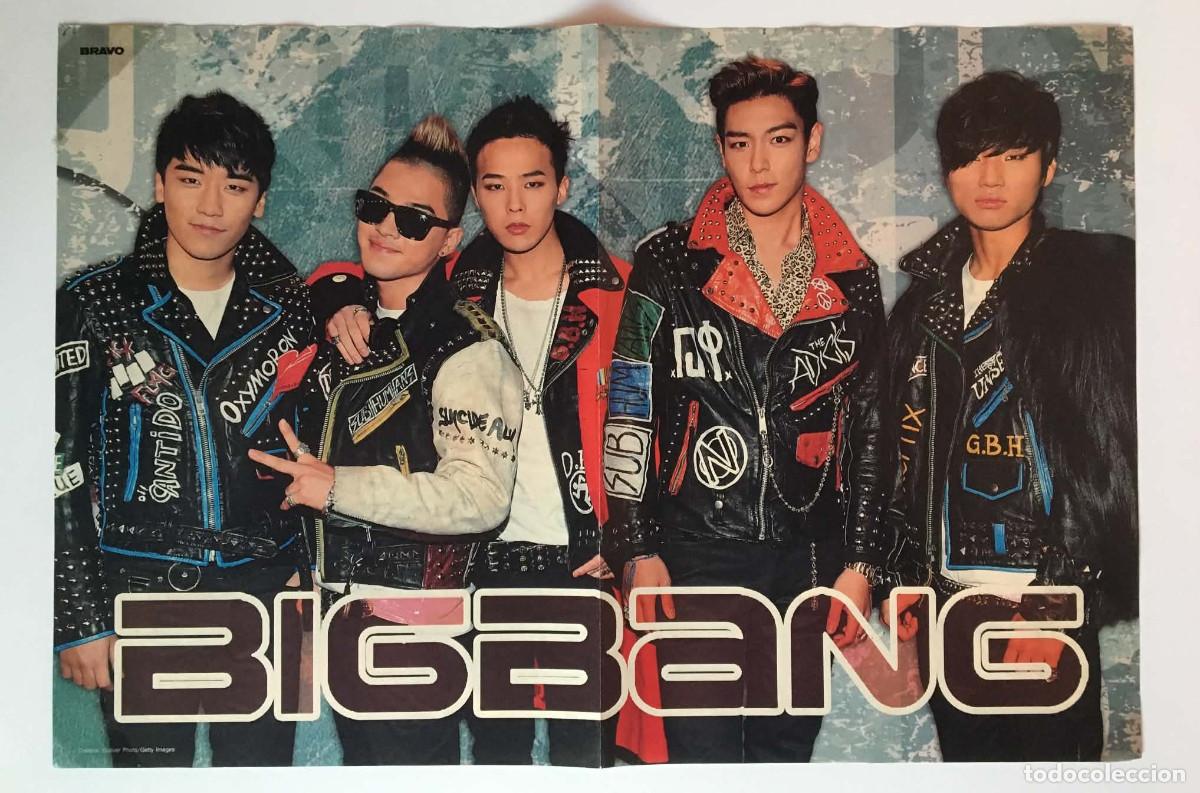 Coleccionismo de carteles: BIGBANG / Zendaya Double-Sided Poster A3 - Bravo Magazine Bulgaria Music K-Pop TV