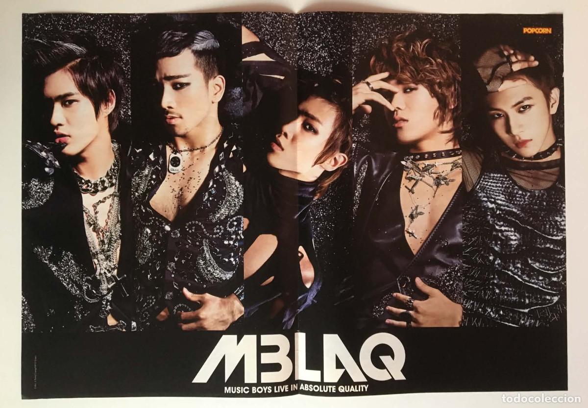 Coleccionismo de carteles: MBLAQ / Ariana Grande & Jennette McCurdy Double-Sided Poster A3 - Popcorn Germany Music K-Pop TV