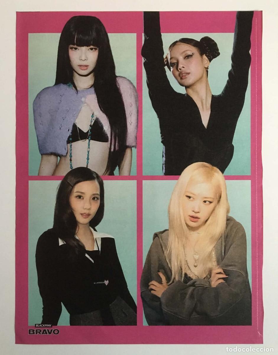 Coleccionismo de carteles: BLACKPINK Original Mini Poster A4 - BRAVO Magazine Germany Music K-Pop