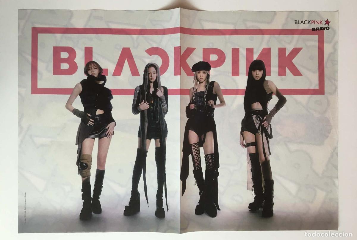 Coleccionismo de carteles: BLACKPINK / DARA Eurovision Original Double-Sided Poster A3 - Bravo Magazine Bulgaria Music K-Pop