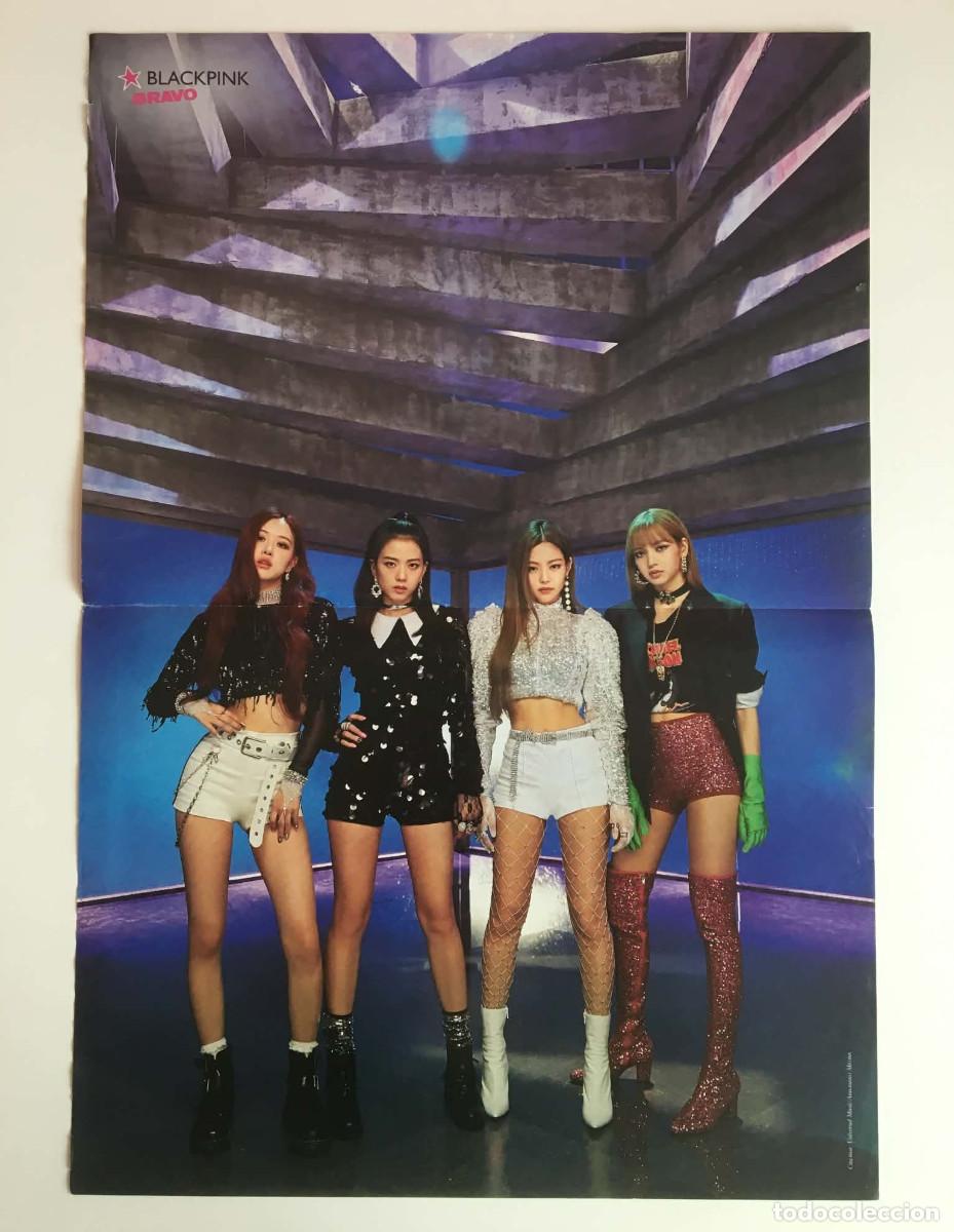 Coleccionismo de carteles: BLACKPINK / HRVY Original Double-Sided Poster A3 - Bravo Magazine Bulgaria Music K-Pop