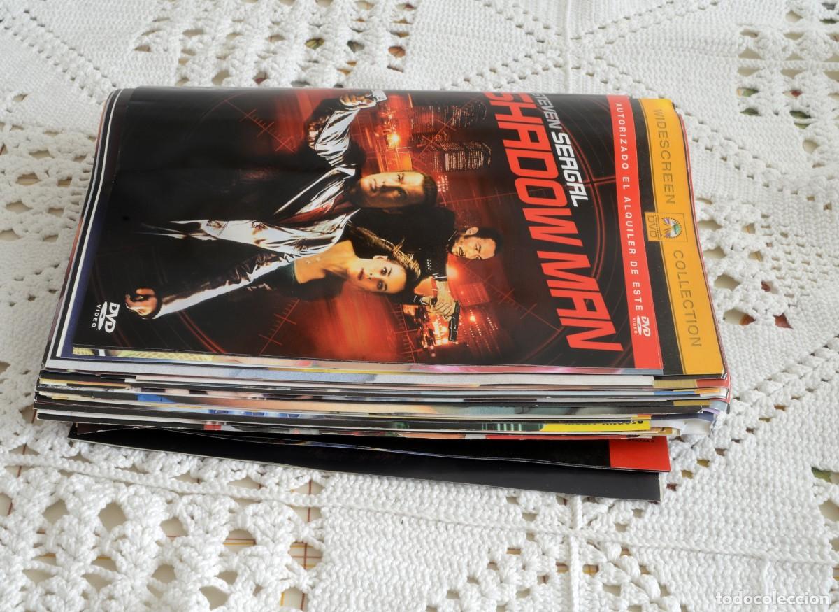 Coleccionismo de carteles: MEGA COLECCI&Oacute;N GRAN LOTE DE FOLLETOS O CAR&Aacute;TULAS DE PEL&Iacute;CULAS EN PAPEL DVD