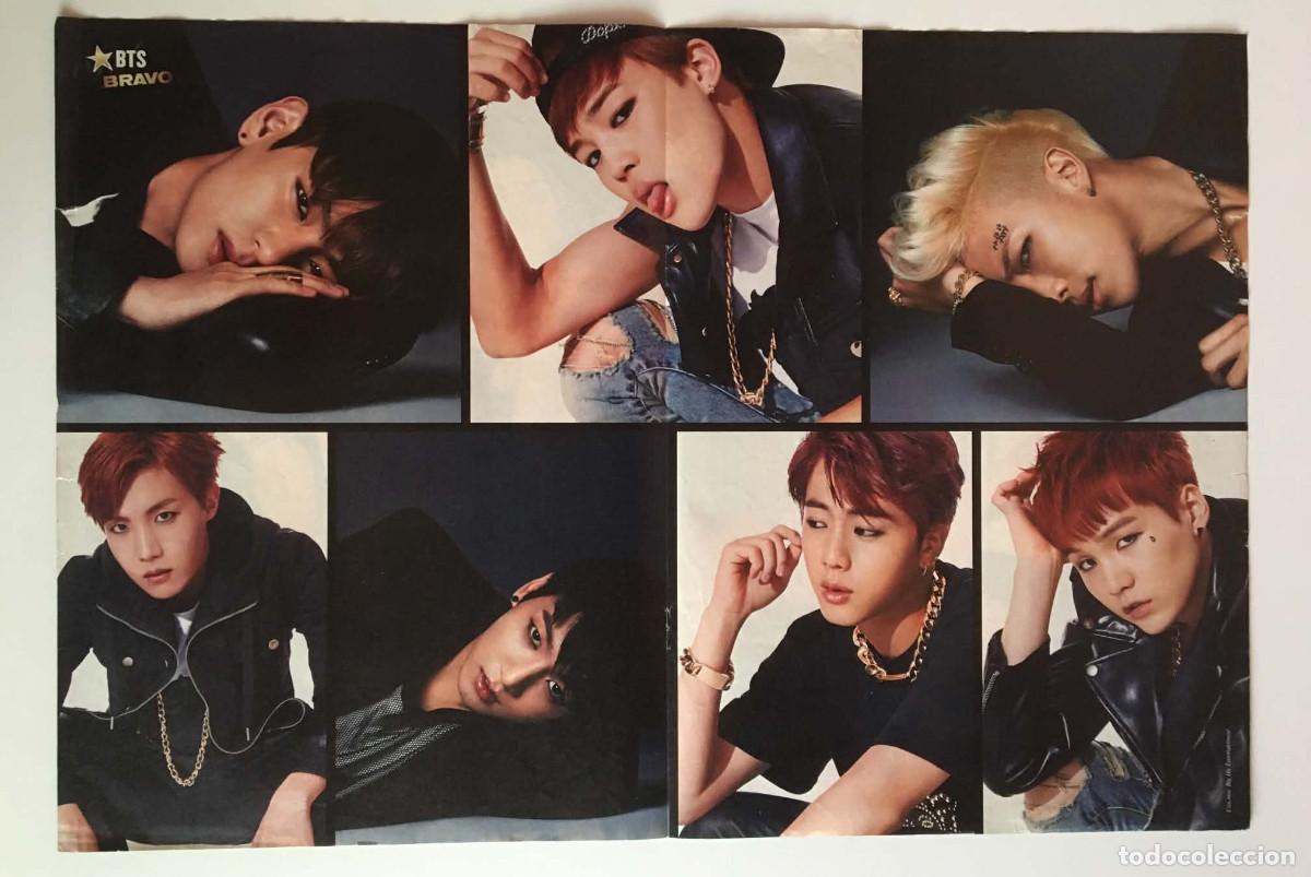 Coleccionismo de carteles: BTS / Fifth Harmony Original Double-Sided Poster A3 - Bravo Magazine Bulgaria Music K-Pop