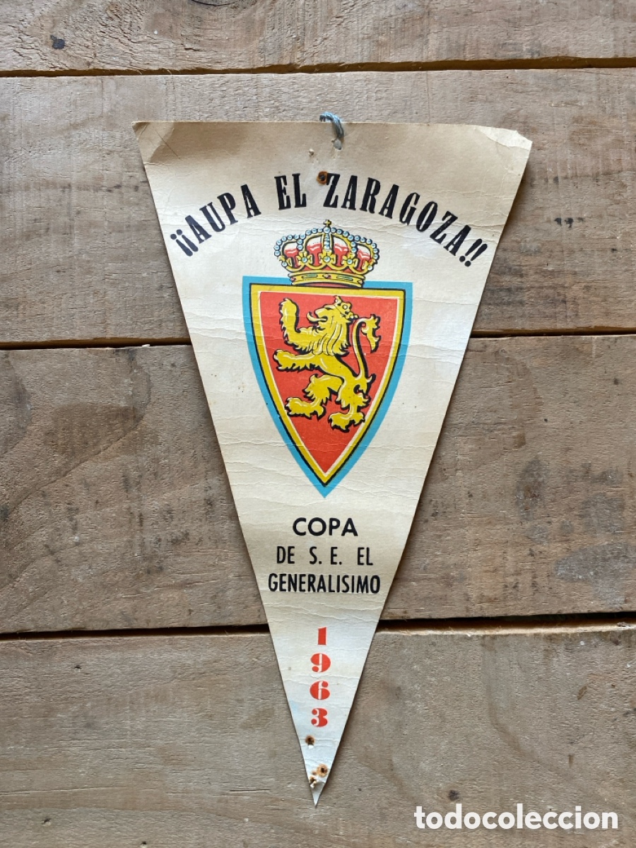 Coleccionismo de carteles: Bander&iacute;n 1963 A&uacute;pa Zaragoza