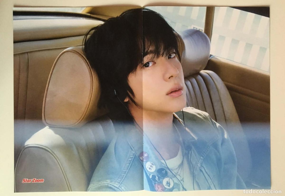 Coleccionismo de carteles: Jin / J-Hope BTS Original Double-Sided Poster A3 - Star Zoom Magazine France Music K-Pop