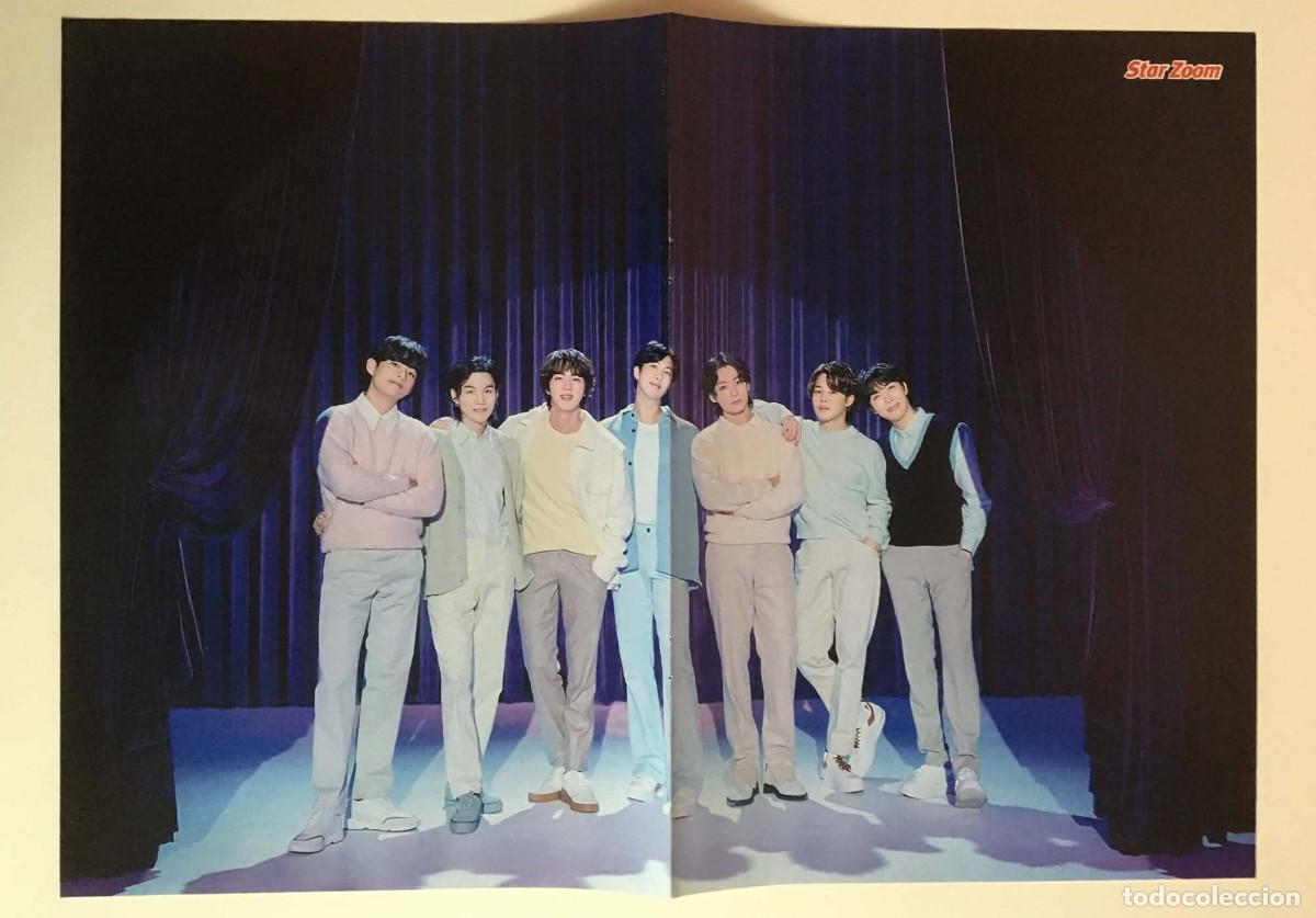 Coleccionismo de carteles: BTS / Jimin Original Double-Sided Poster A3 - Star Zoom Magazine France Music K-Pop