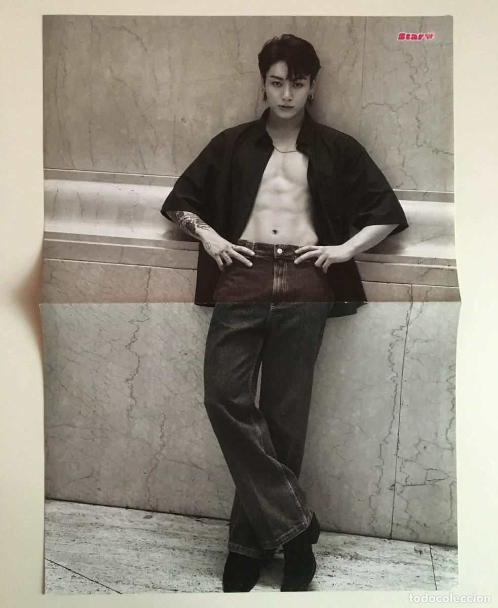 Coleccionismo de carteles: Jungkook BTS / NCT WISH Original Double-Sided Poster A3 - Star VIP Magazine France Music K-Pop