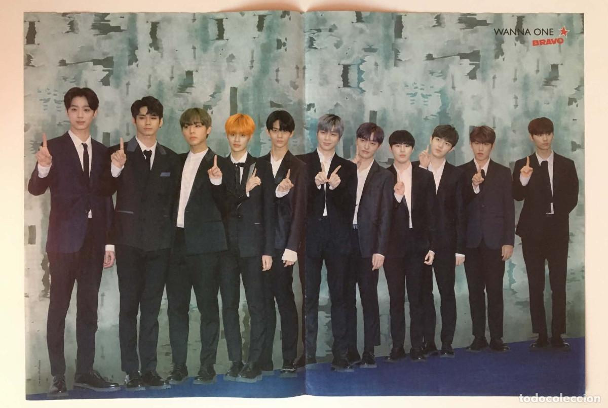 Coleccionismo de carteles: Wanna One / Jace Norman Original Double-Sided Poster A3 - Bravo Magazine Bulgaria Music K-Pop TV