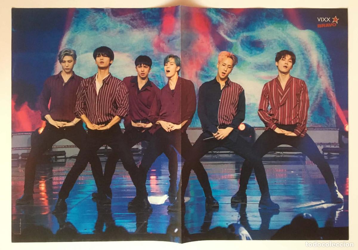 Coleccionismo de carteles: VIXX / Krisko Original Double-Sided Poster A3 - Bravo Magazine Bulgaria Music K-Pop