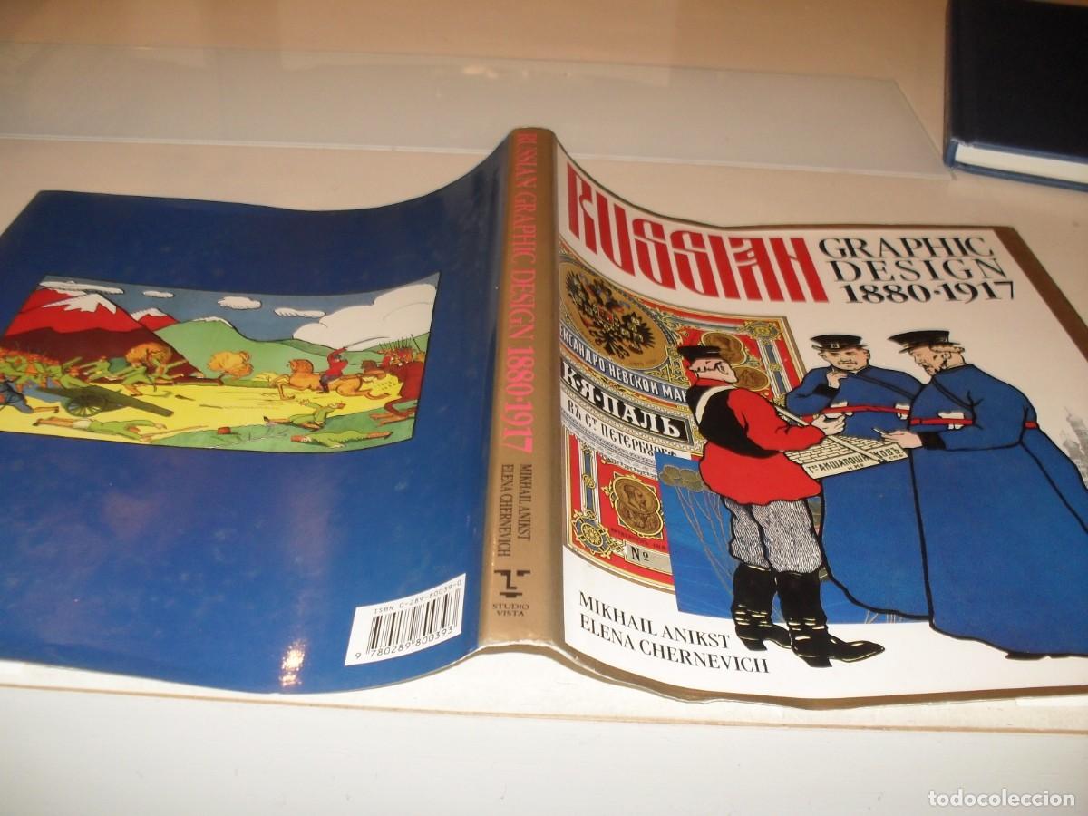 Coleccionismo de carteles: (SOLO)LAS SOBRECUBIERTAS,DEL LIBRO RUSSIAN GRAPHIC DESING 1880-1917
