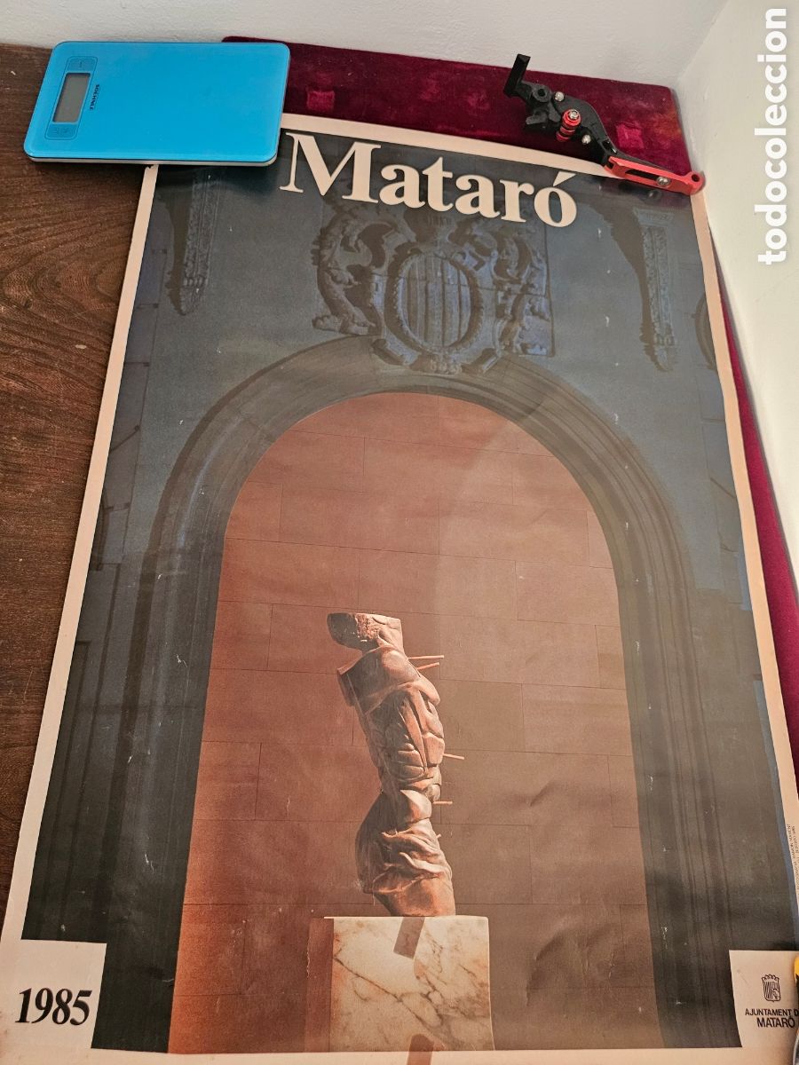 Coleccionismo de carteles: Poster de Sant Sebasti&agrave;, Matar&oacute; 1985 Ajuntament Pere Fradera Ramon Manent