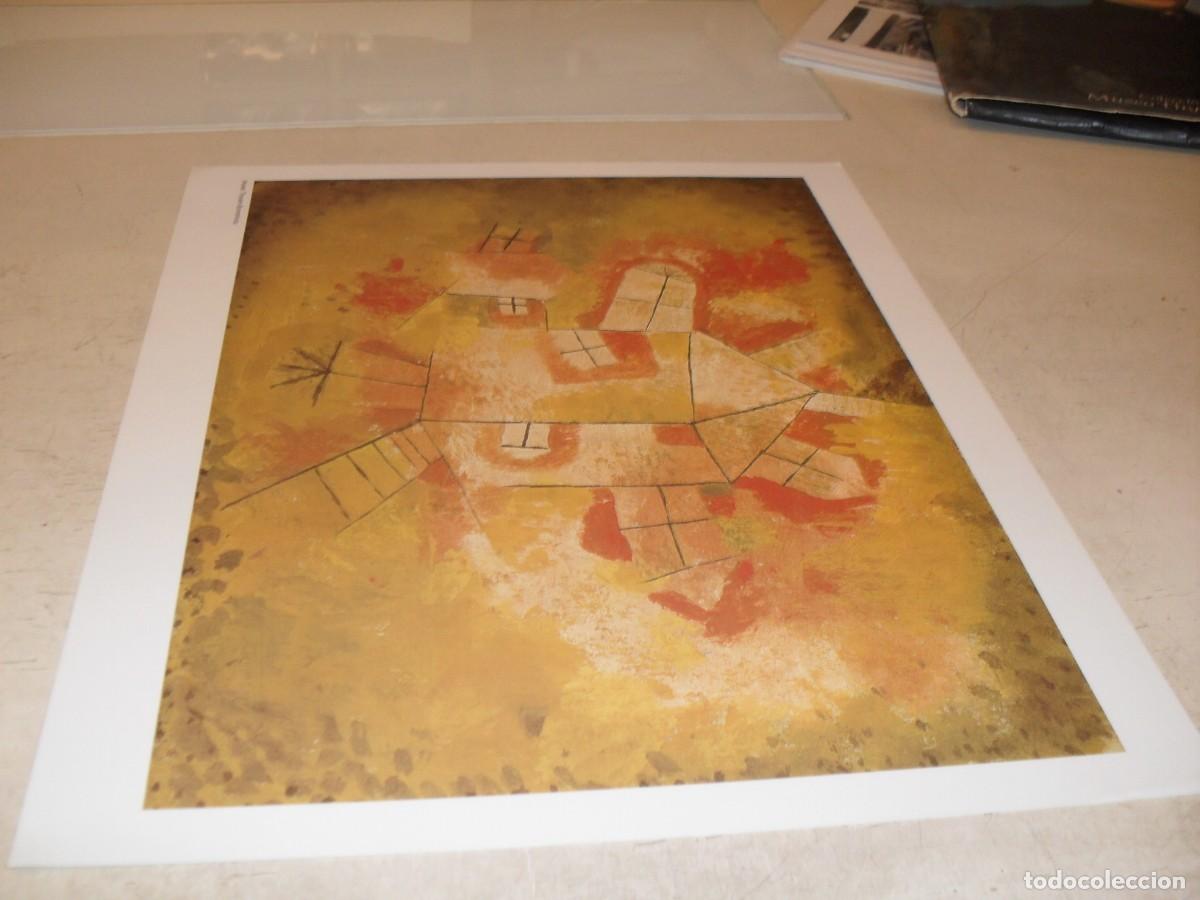 Coleccionismo de carteles: (REPRODUCCION)LAMINA N&ordm; 19,DE 21,CASA GIRATORIA,1921,DE PAUL KLEE.EDITA EL PAIS,1997