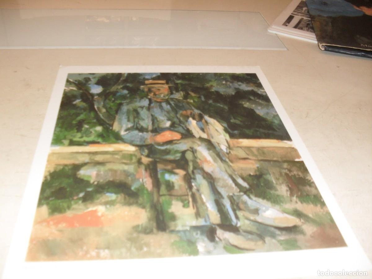 Coleccionismo de carteles: (REPRODUCCION)LAMINA N&ordm; 17,DE 21,RETRATO DE UN CAMPESINO,1901-1906,DE PAUL CEZANN.EDITA EL PAIS,1997