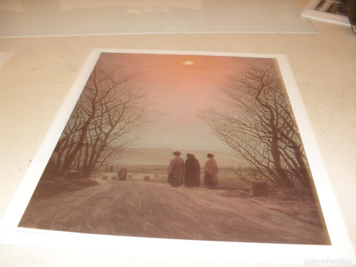 Coleccionismo de carteles: (REPRODUCCION)LAMINA N&ordm; 10,DE 21,MA&Ntilde;ANA DE PASCUA,1833.DE GASPAR FRIEDRICH.EDITA EL PAIS,1997