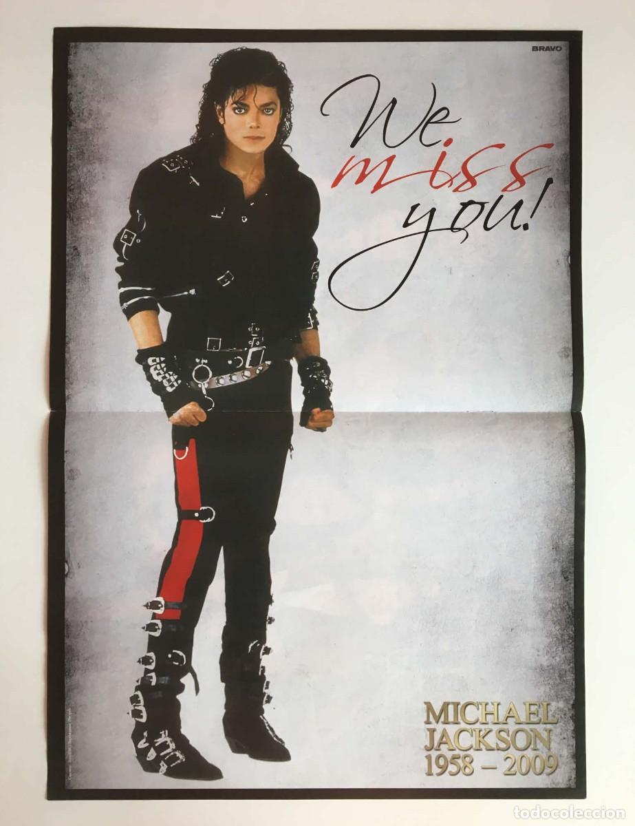 Coleccionismo de carteles: Michael Jackson / Disney Friends for Change Double Sided Poster A3 Bravo Magazine Bulgaria Music TV