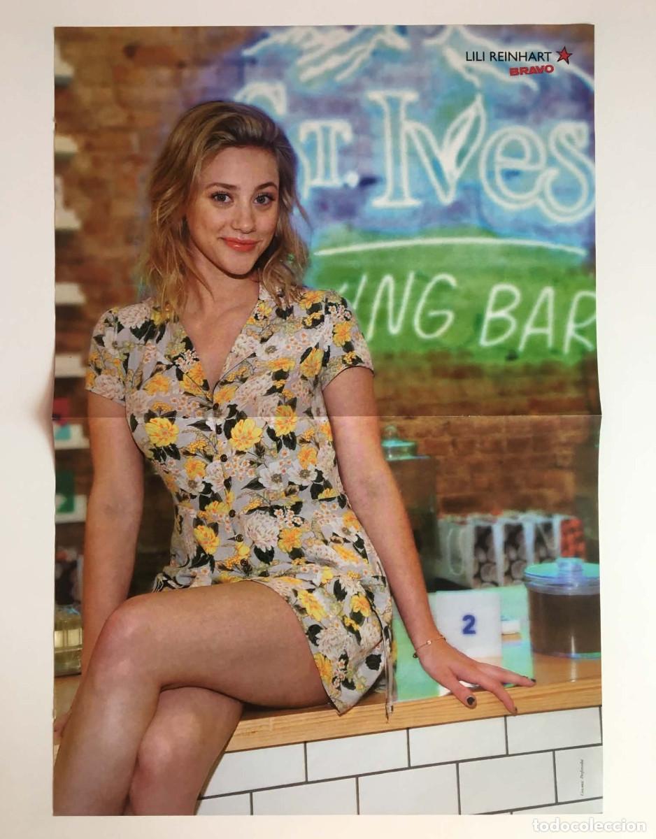 Coleccionismo de carteles: Lili Reinhart / Johnny & Lauren Orlando Double Sided Poster A3 - Bravo Magazine Bulgaria Music TV