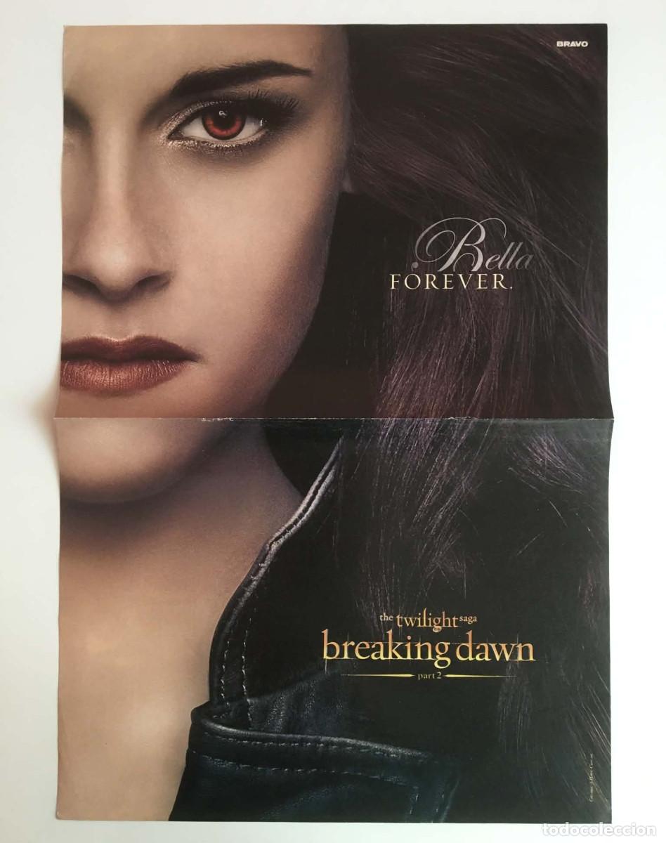 Coleccionismo de carteles: Kristen Stewart Bella Twilight / The Big Bang Theory Cast Double-Sided Poster A3 - Bravo Bulgaria