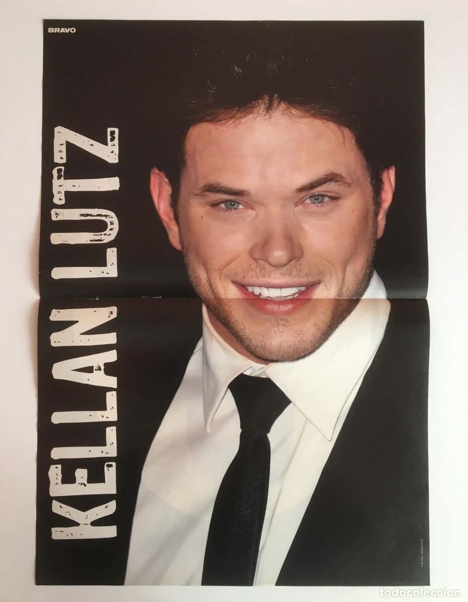 Coleccionismo de carteles: Kellan Lutz Twilight / Claire Holt The Vampire Diaries Double-Sided Poster A3 - Bravo Bulgaria Movie