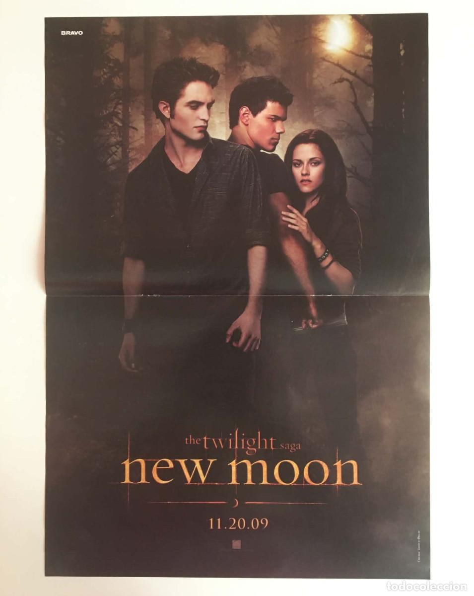 Coleccionismo de carteles: The Twilight Saga: New Moon / Gossip Girl Cast Double-Sided Poster A3 - Bravo Bulgaria Movie TV