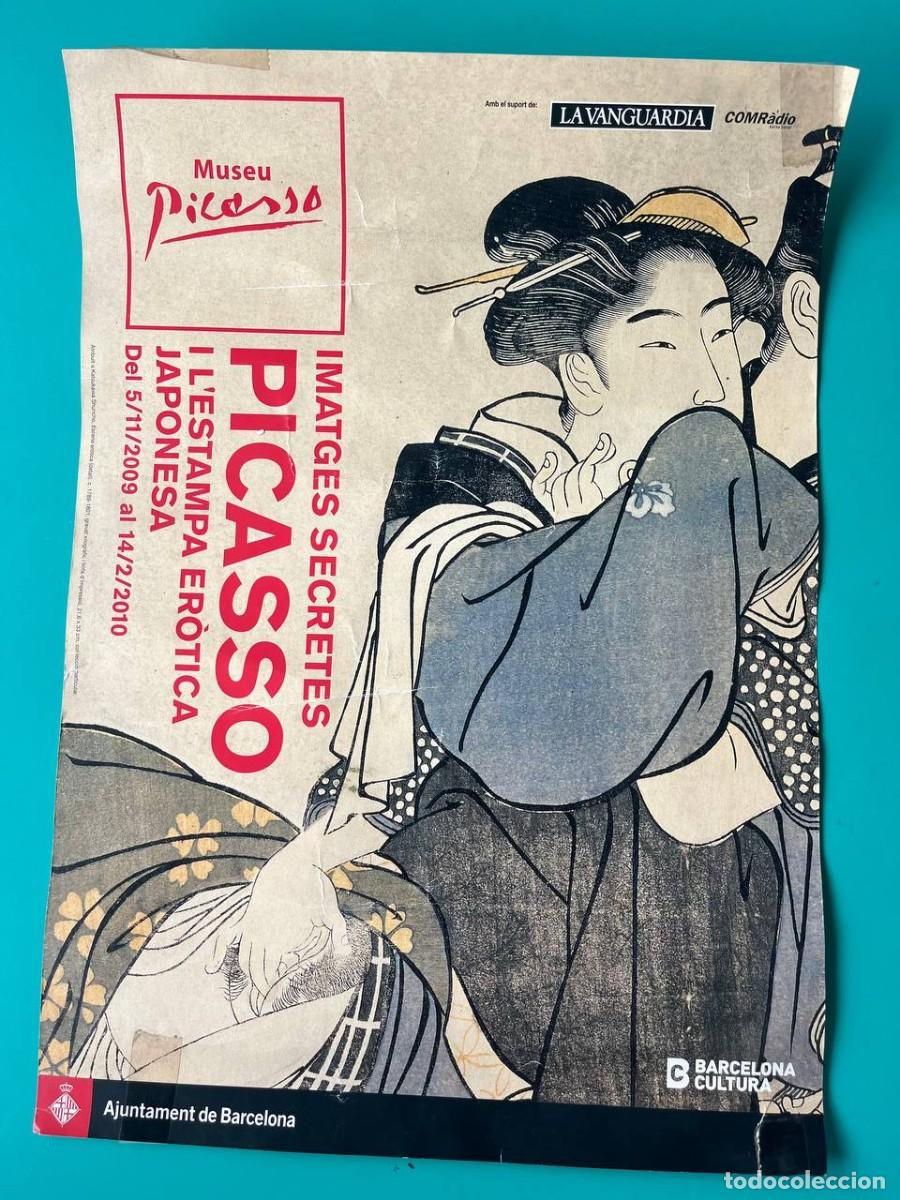 Coleccionismo de carteles: Cartel exposici&oacute;n - Im&aacute;genes secretas. Picasso y la estampa er&oacute;tica japonesa (2009)