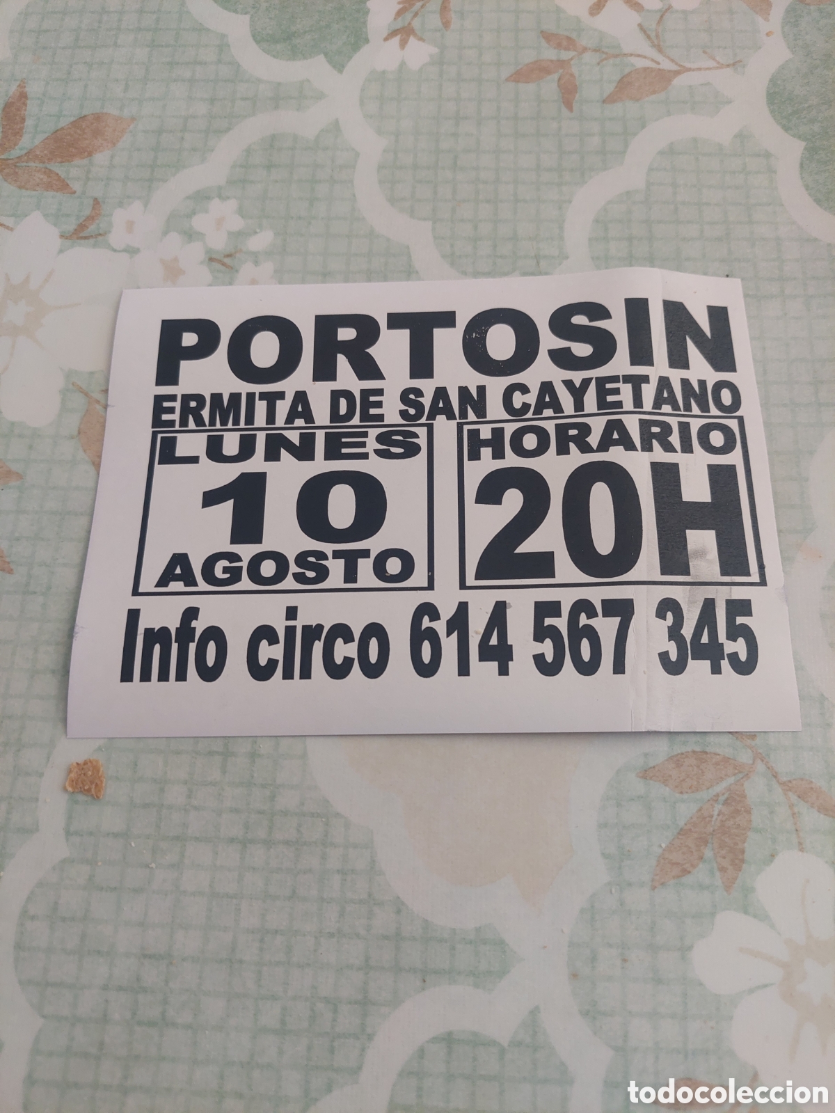 Coleccionismo de carteles: CIRCO CLARK PRIN PR&Oacute;SPETO - Foto 2