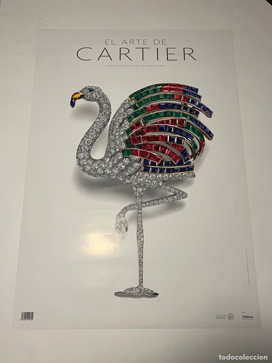 Coleccionismo de carteles: El Arte de Cartier (2012-2013) &ndash; Cartel original exposici&oacute;n joyer&iacute;a y dise&ntilde;o