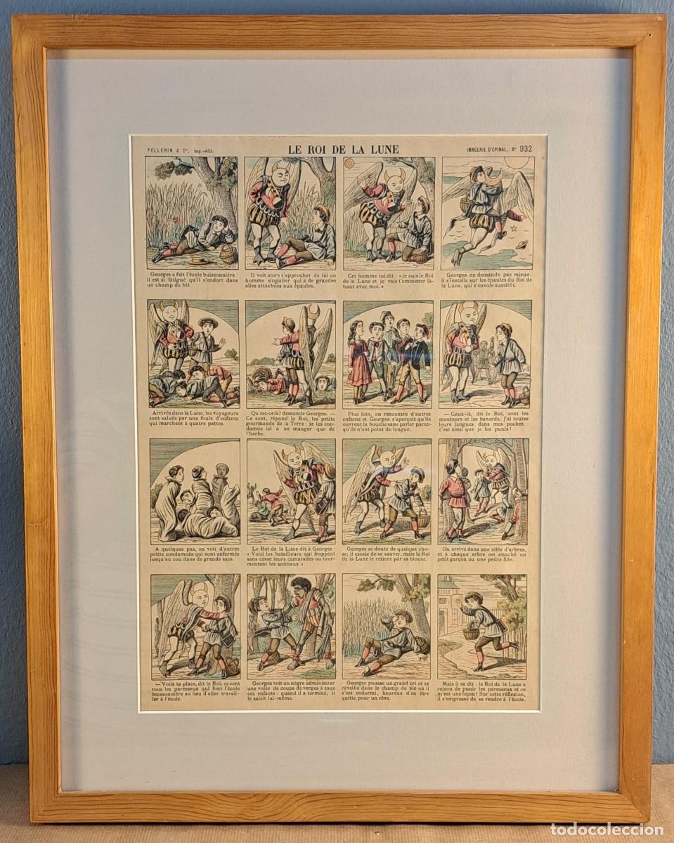 Coleccionismo de carteles: Le Roi de la Lune &ndash; Imagerie d&rsquo;&Eacute;pinal n.&ordm; 932, ca. 1900